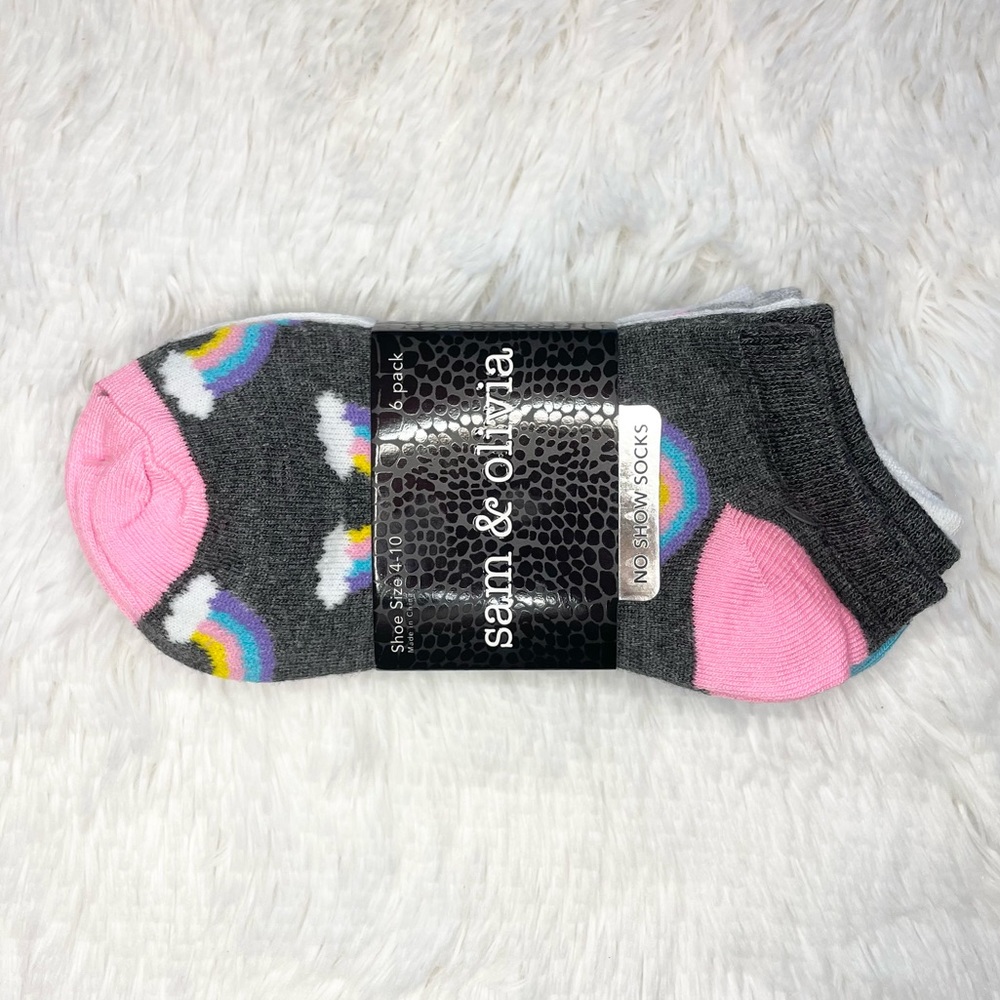 Pride month: Cloud socks, rainbow, colorful 6 pairs socks - Picture 3 of 8